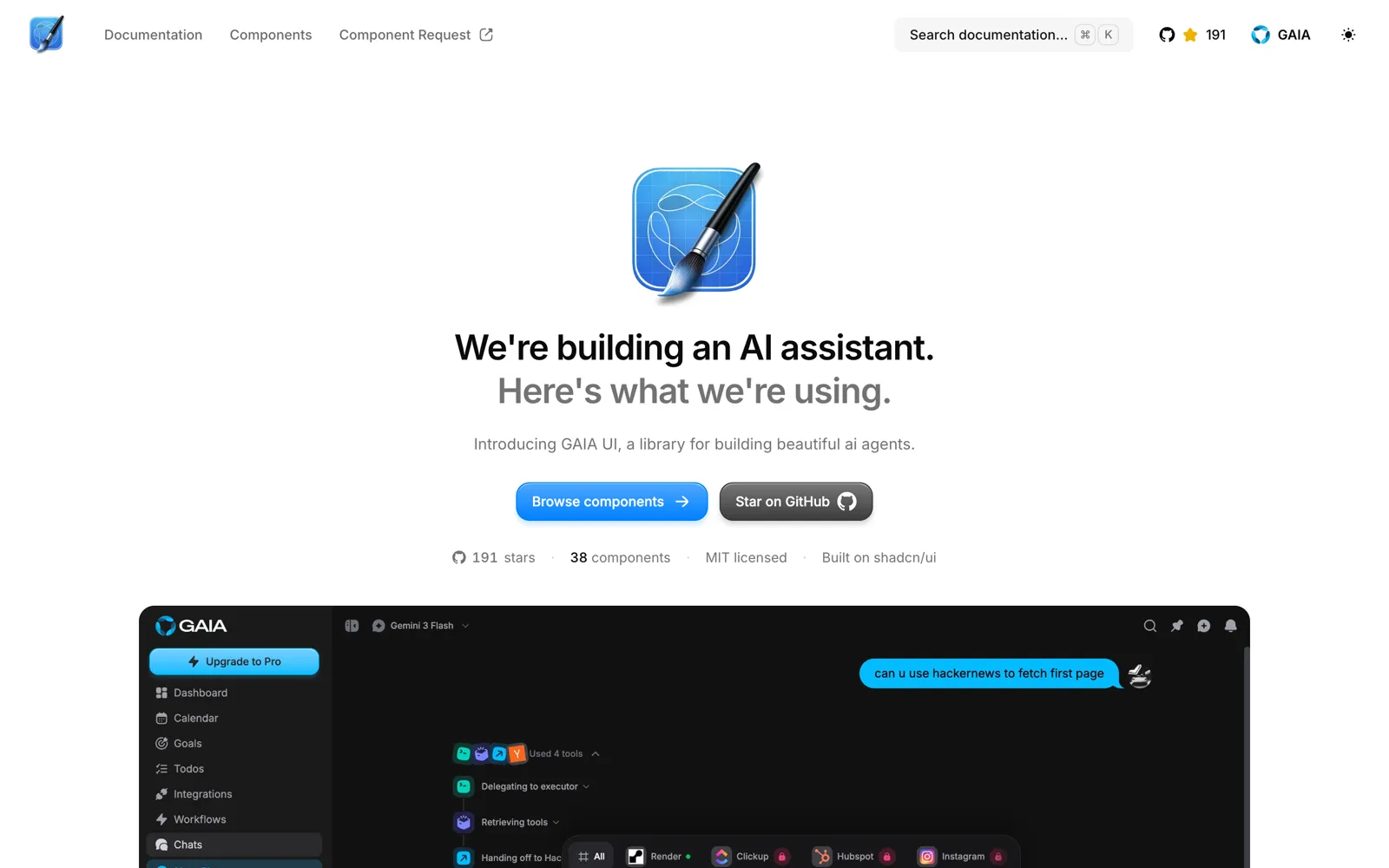GAIA UI