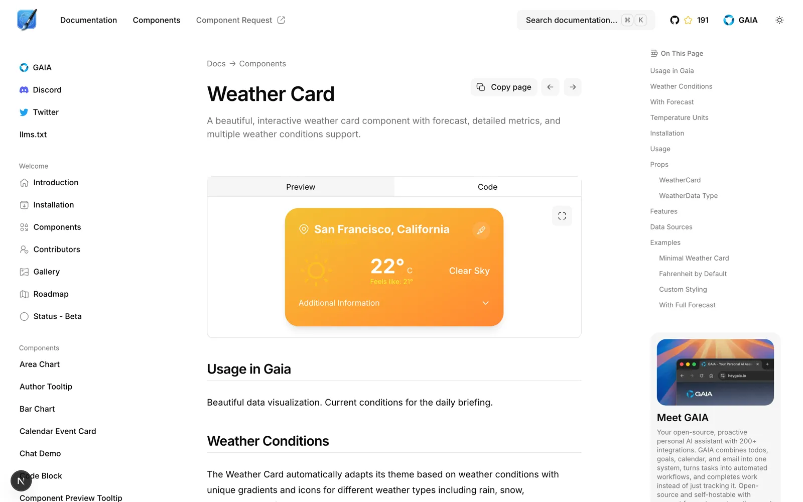 GAIA UI screenshot 7