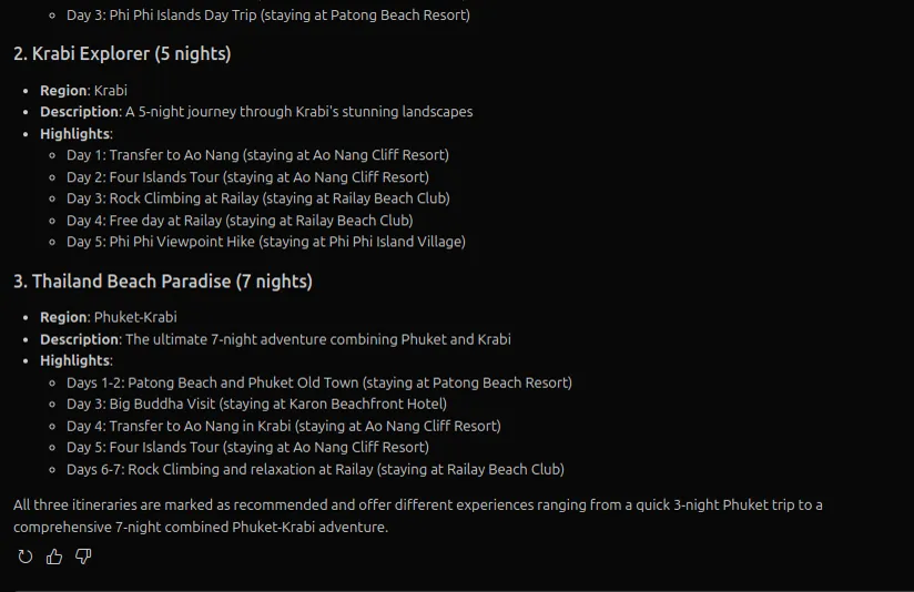 Itinerary MCP Server screenshot 9
