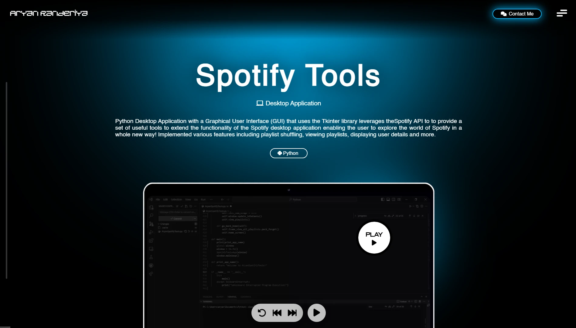 Portfolio v1 screenshot 16