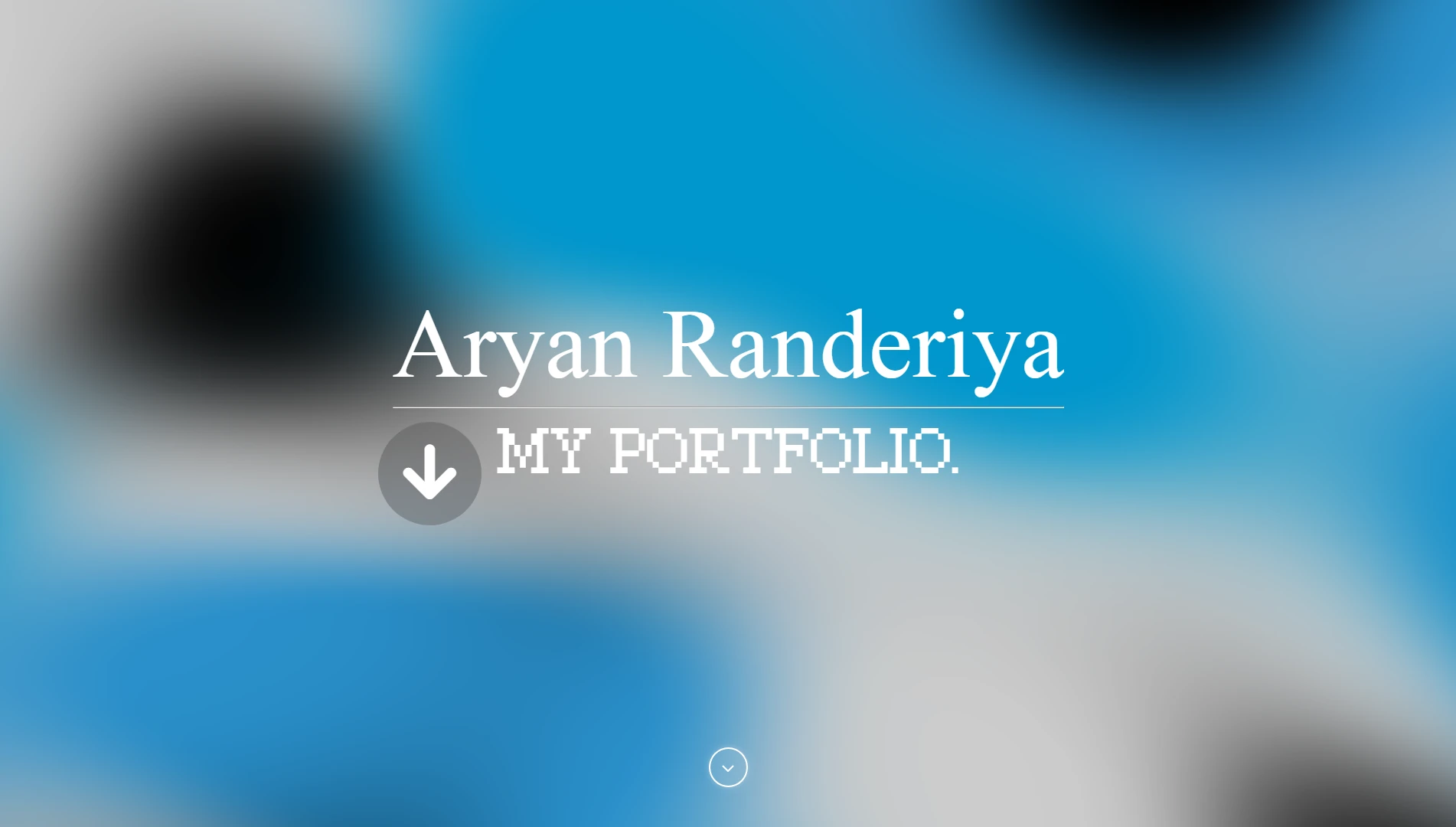 Portfolio v1 screenshot 4
