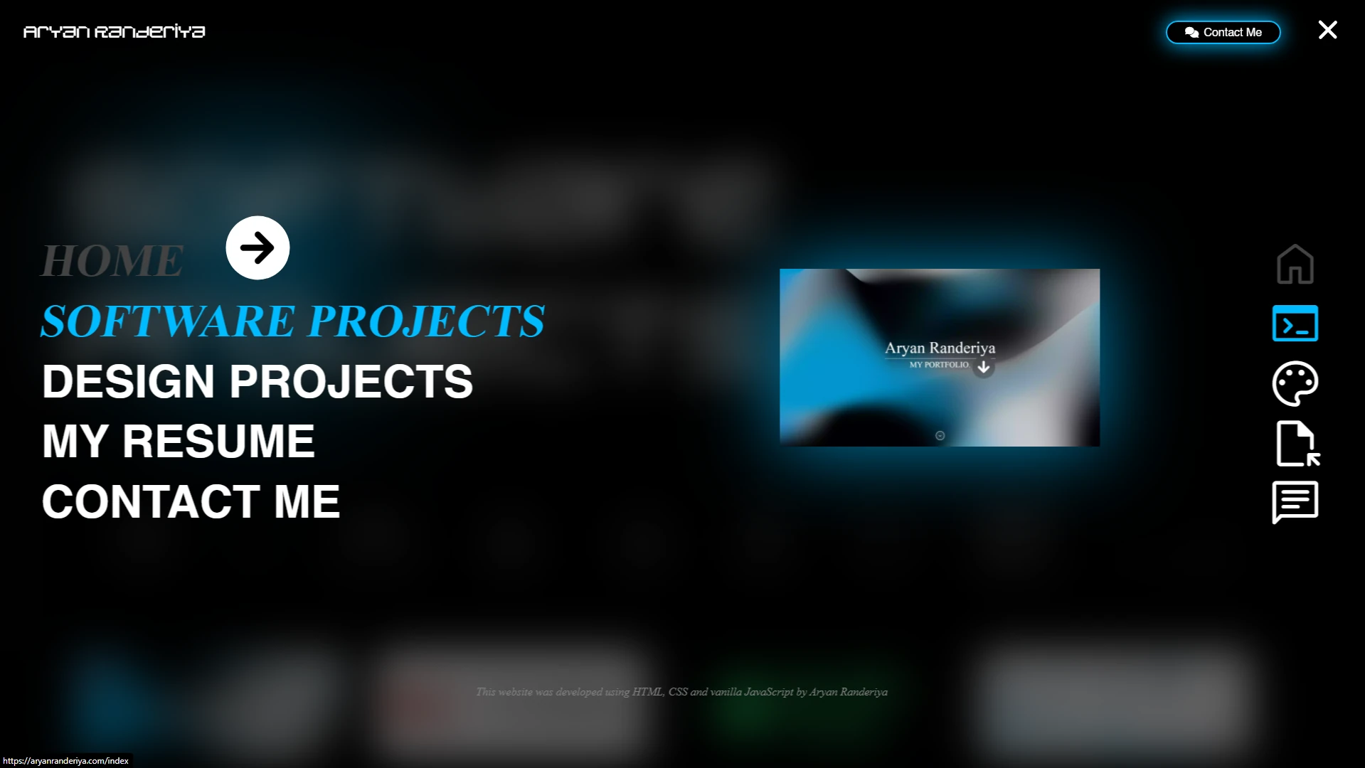 Portfolio v1 screenshot 9