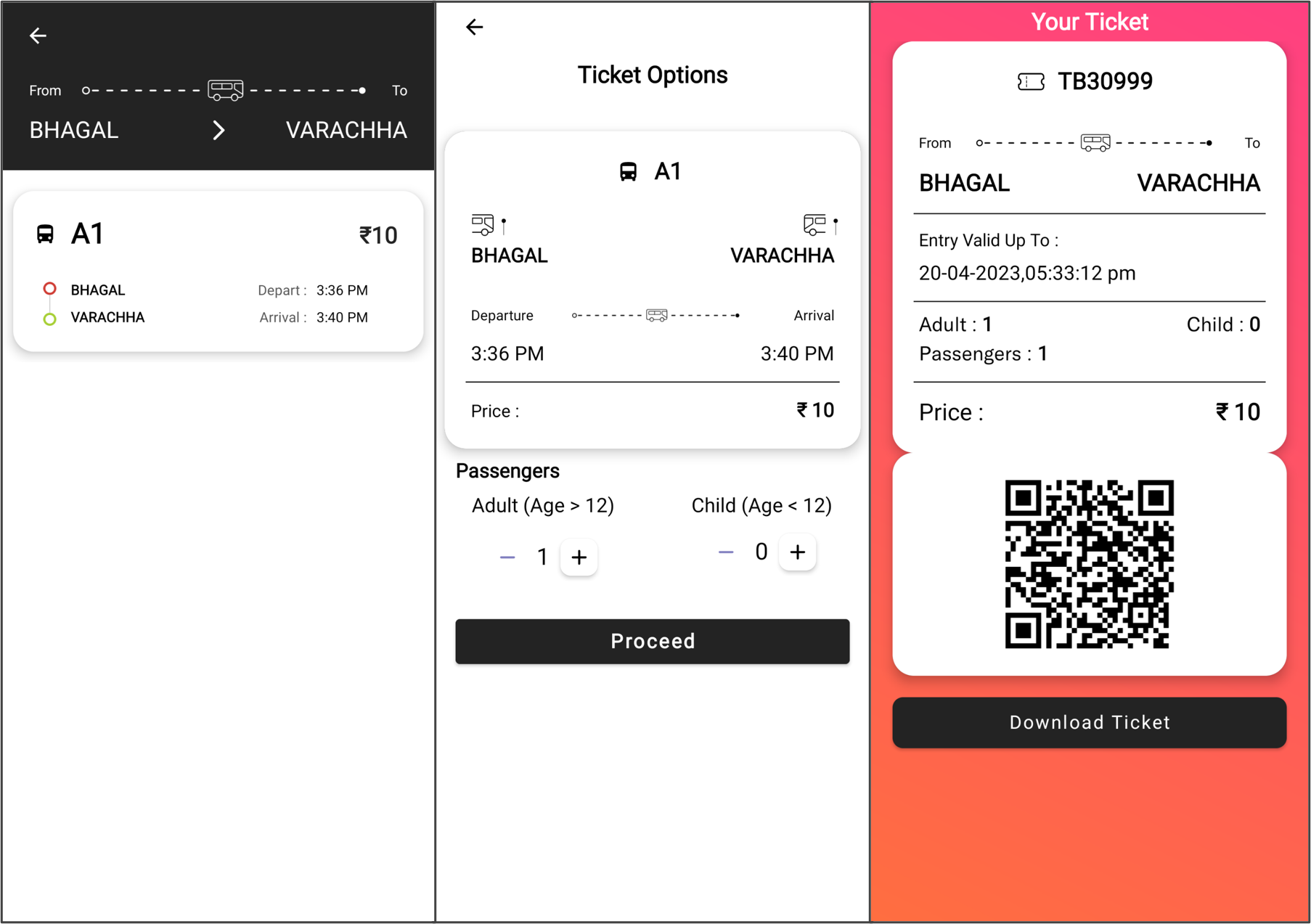 TicketBus screenshot 6