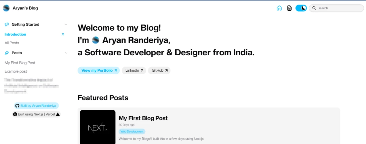 Blog (Next.js)