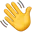 Waving hand